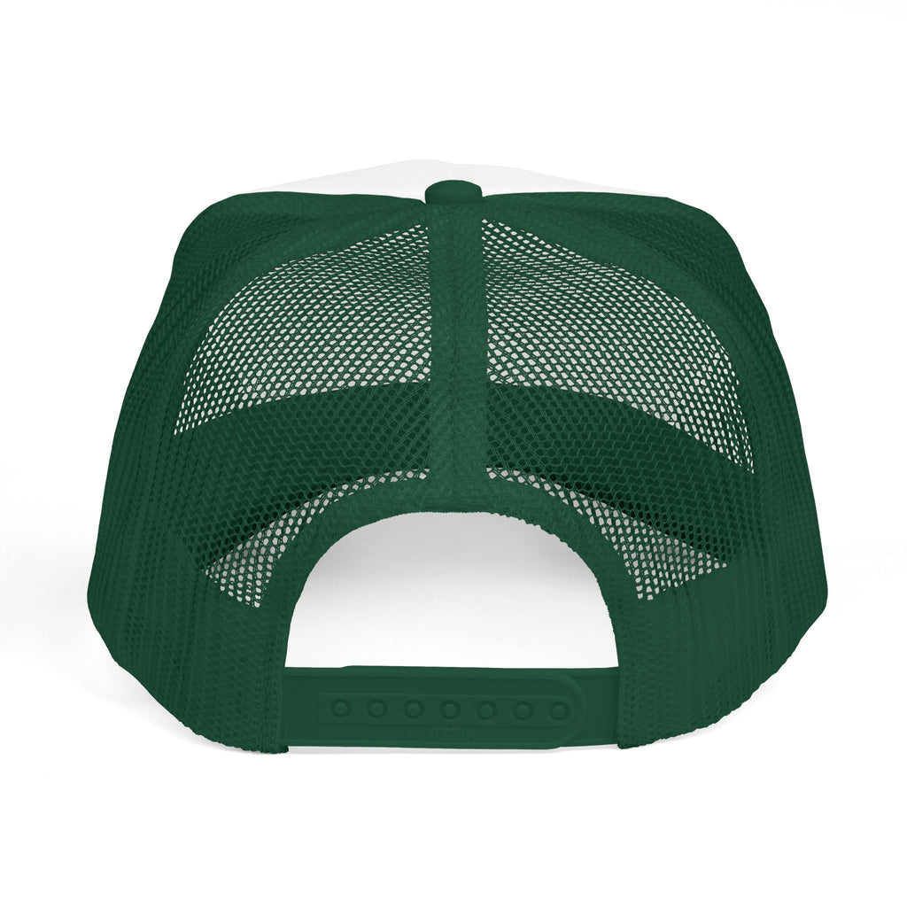 People Are a Lot Foam Trucker Hat — Wry Minimalist Mesh Cap