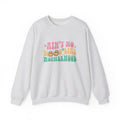 Motherhood Crewneck Sweatshirt – “Ain’t No Hood Like Motherhood” Retro Smiley Design