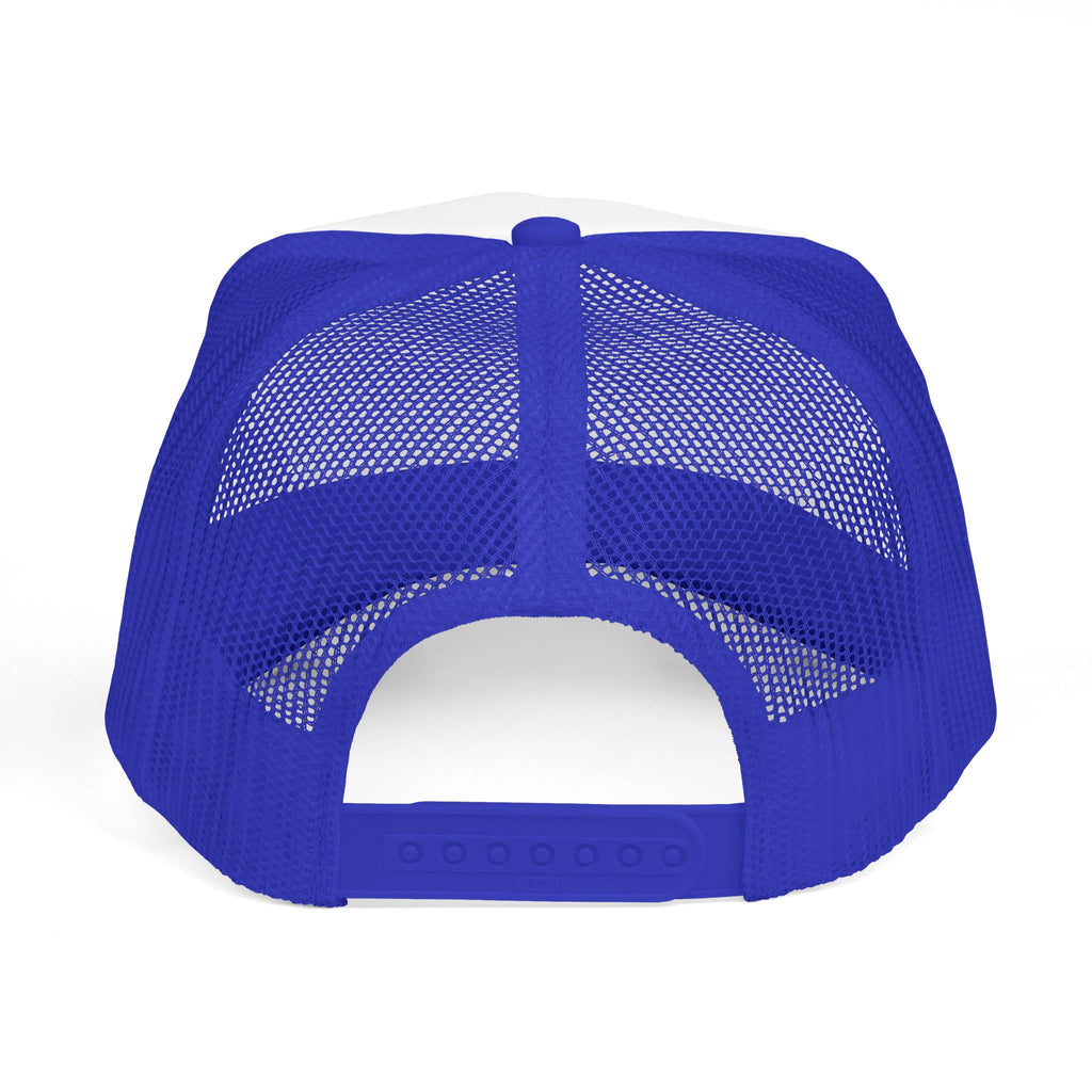 People Are a Lot Foam Trucker Hat — Wry Minimalist Mesh Cap