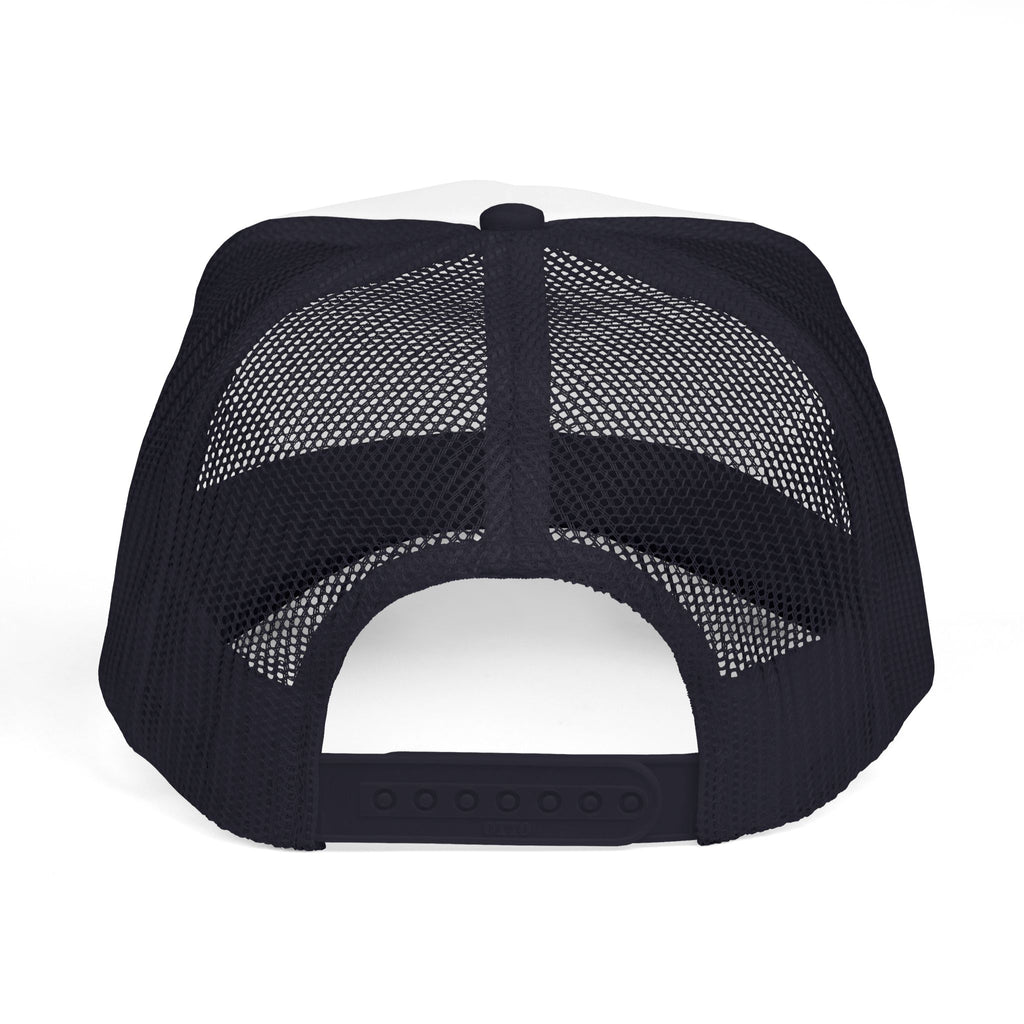 People Are a Lot Foam Trucker Hat — Wry Minimalist Mesh Cap