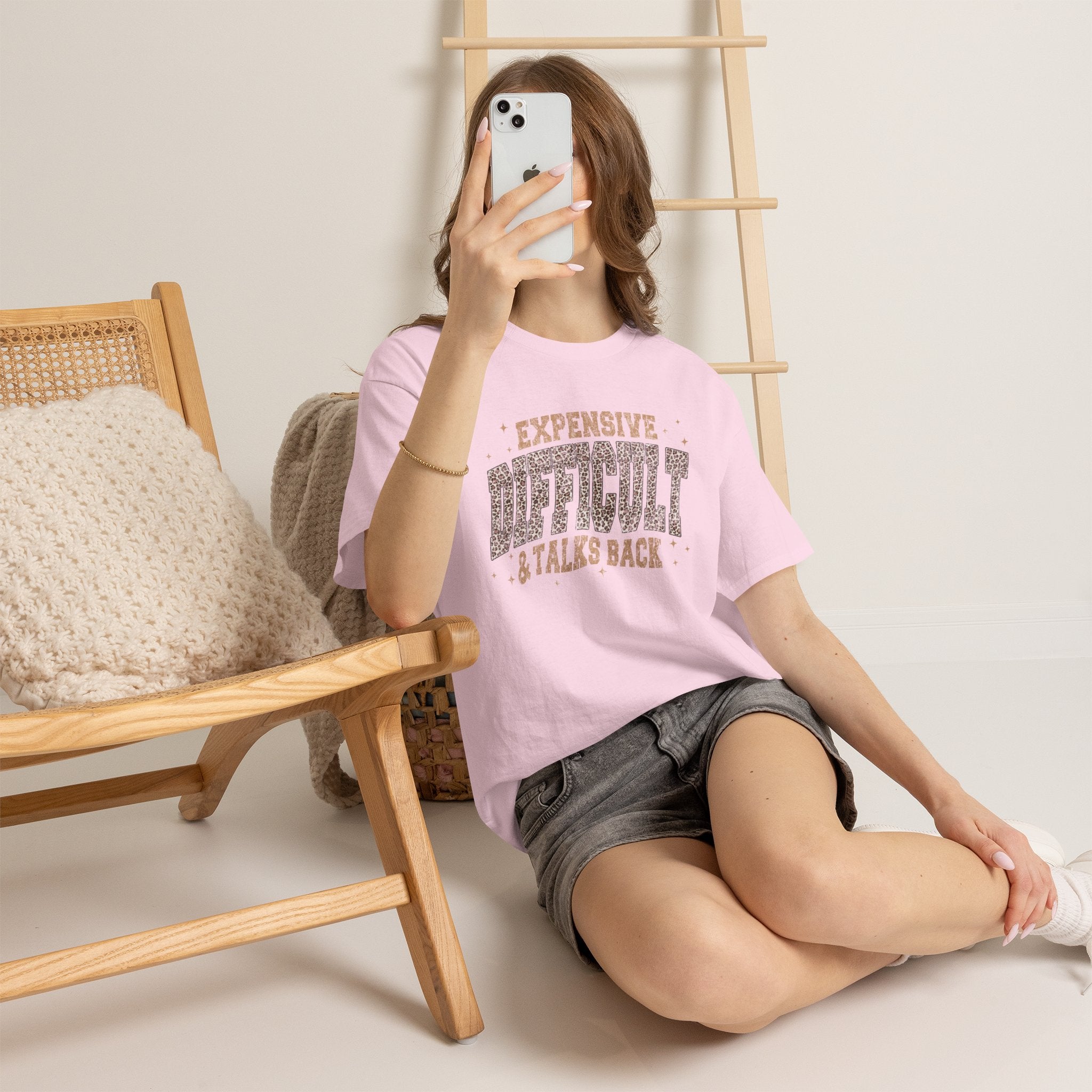 Expensive, Difficult & Talks Back Tee — Funny Sassy Graphic T-Shirt
