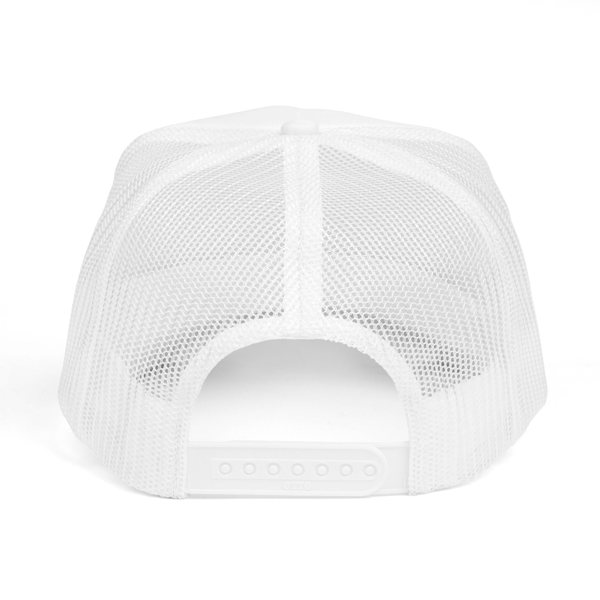 People Are a Lot Foam Trucker Hat — Wry Minimalist Mesh Cap
